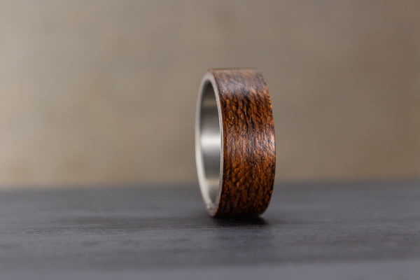 Anillo de Titanio y Cocobolo (00515_7N)