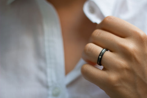 Anillo de Titanio y Fibra de Carbono (00304_4S1)